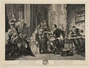 Lotto di tredici incisioni di scuola francese.  - Asta Stampe, disegni e dipinti antichi, moderni e contemporanei   - Associazione Nazionale - Case d'Asta italiane