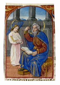 GILLET E GERMAIN HARDOUYN - San Matteo e l'angelo.