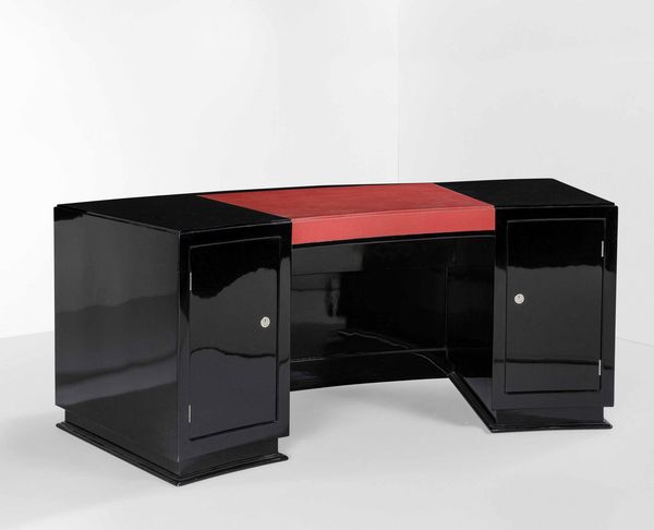 Jacques  Adnet : Scrivania  - Asta Design Lab - Associazione Nazionale - Case d'Asta italiane