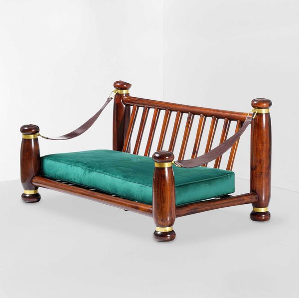 Divano in legno  - Asta Design Lab - Associazione Nazionale - Case d'Asta italiane