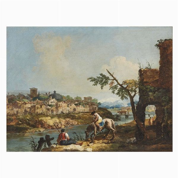 Michele Marieschi  - Asta Arte a Venezia tra XVI e XIX secolo - Associazione Nazionale - Case d'Asta italiane