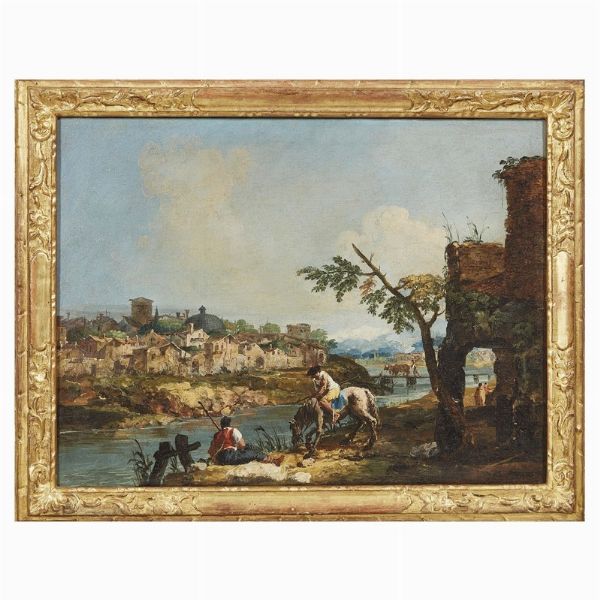 Michele Marieschi  - Asta Arte a Venezia tra XVI e XIX secolo - Associazione Nazionale - Case d'Asta italiane