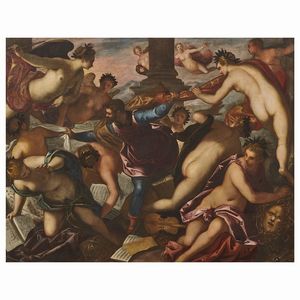 Domenico Robusti, detto Domenico Tintoretto  - Asta Arte a Venezia tra XVI e XIX secolo - Associazione Nazionale - Case d'Asta italiane