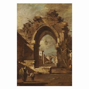 Francesco Guardi  - Asta Arte a Venezia tra XVI e XIX secolo - Associazione Nazionale - Case d'Asta italiane