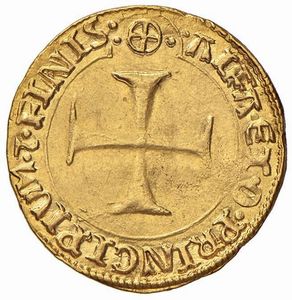 SIENA REPUBBLICA (1404 – 1555), FIORINO O SANESE D’ORO LARGO II SERIE (1423 – 1450)  - Asta MONETE MEDIOEVALI E MODERNE E UNA PRESTIGIOSA COLLEZIONE DELLA ZECCA DI SIENA E MONTALCINO - Associazione Nazionale - Case d'Asta italiane