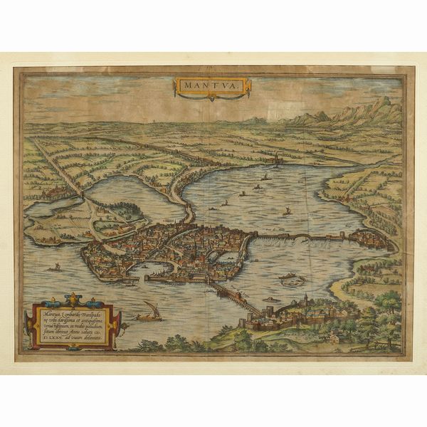 Stampa a colori  - Asta Dipinti e Stampe   - Associazione Nazionale - Case d'Asta italiane