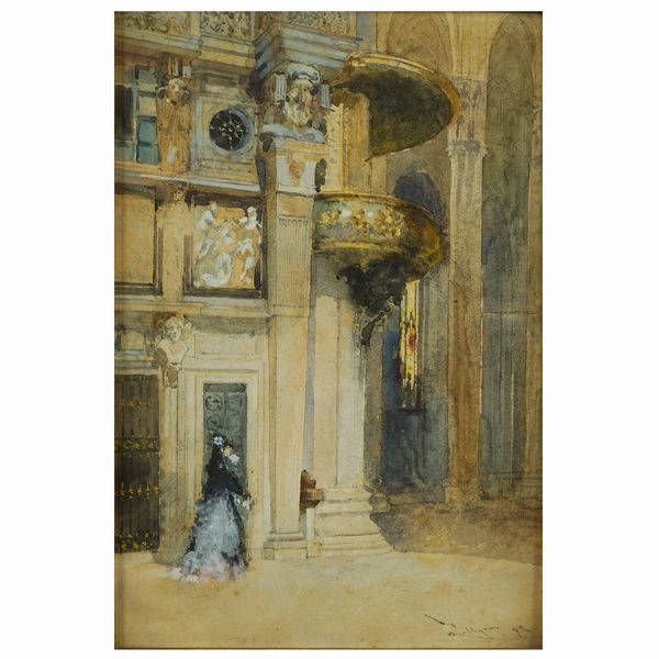 Pittore italiano  - Asta Dipinti e Stampe   - Associazione Nazionale - Case d'Asta italiane