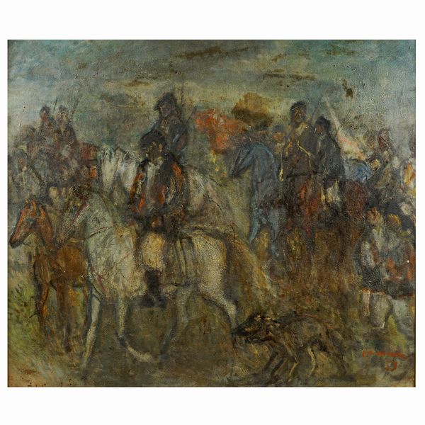 Pittore sardo  - Asta Dipinti e Stampe   - Associazione Nazionale - Case d'Asta italiane