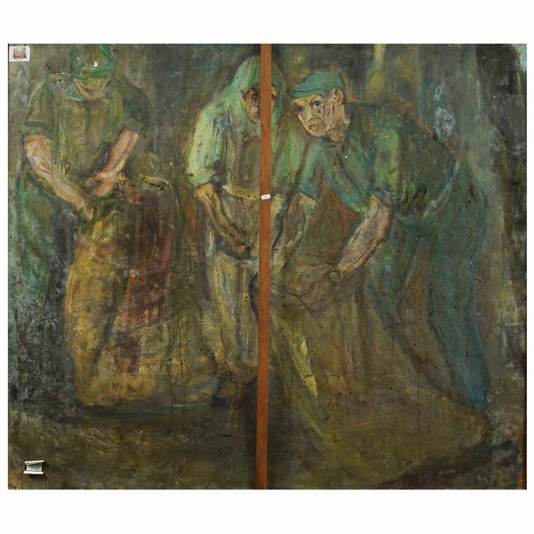 Pittore sardo  - Asta Dipinti e Stampe   - Associazione Nazionale - Case d'Asta italiane