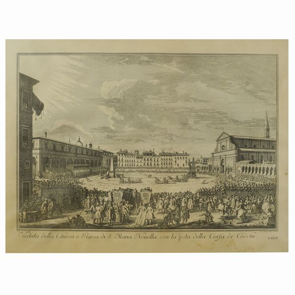 Giuseppe Zocchi  - Asta Dipinti e Stampe   - Associazione Nazionale - Case d'Asta italiane