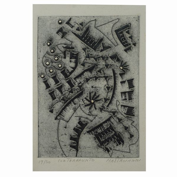 Umberto Mastroianni  - Asta Dipinti e Stampe   - Associazione Nazionale - Case d'Asta italiane