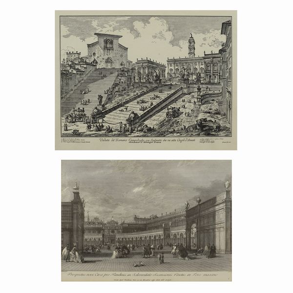 Due stampe (2)  - Asta Dipinti e Stampe   - Associazione Nazionale - Case d'Asta italiane