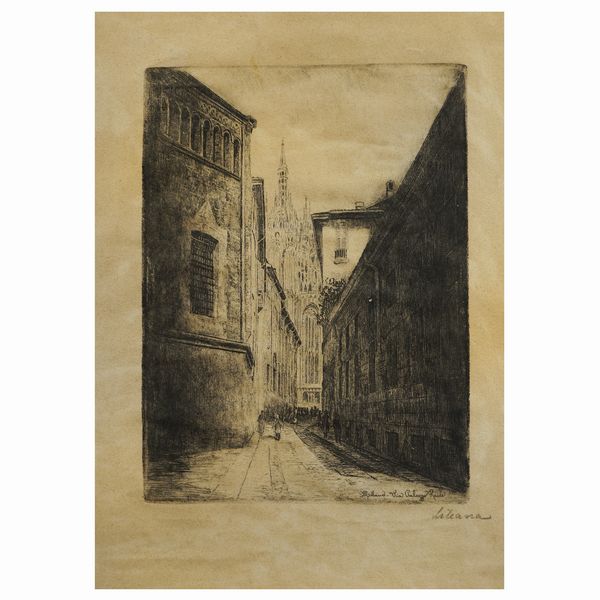 Firma indecifrabile  - Asta Dipinti e Stampe   - Associazione Nazionale - Case d'Asta italiane