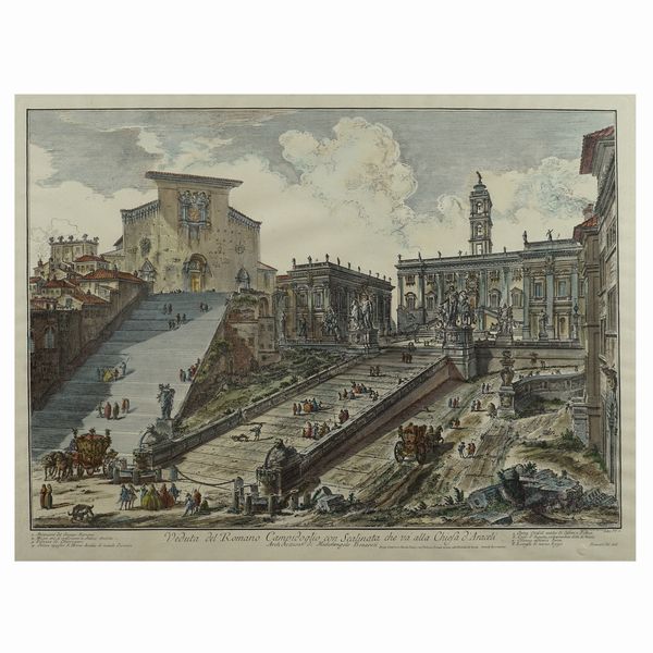 Giovanni Battista Piranesi  - Asta Dipinti e Stampe   - Associazione Nazionale - Case d'Asta italiane