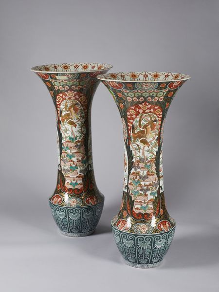 ARTE GIAPPONESE : Coppia di vasi satsuma con samurai  Giappone, XIX secolo  - Asta Asta 373 | ARTE ORIENTALE E ISLAMICA - ARTE ORIENALE E WUNDERKAMMER Online - Associazione Nazionale - Case d'Asta italiane