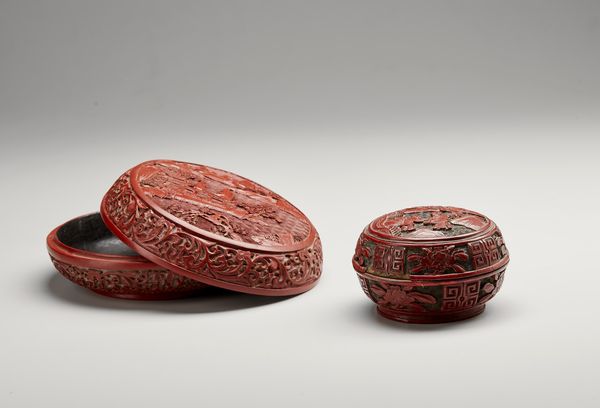 Arte Cinese : Gruppo di otto contenitori in lacca  Cina, dinastia Qing, XVIII- XIX secolo  - Asta Asta 373 | ARTE ORIENTALE E ISLAMICA - ARTE ORIENALE E WUNDERKAMMER Online - Associazione Nazionale - Case d'Asta italiane