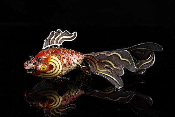 Arte Cinese : Pesce cloisonn� Cina, dinastia Qing, inizio XX secolo  - Asta Asta 373 | ARTE ORIENTALE E ISLAMICA - ARTE ORIENALE E WUNDERKAMMER Online - Associazione Nazionale - Case d'Asta italiane