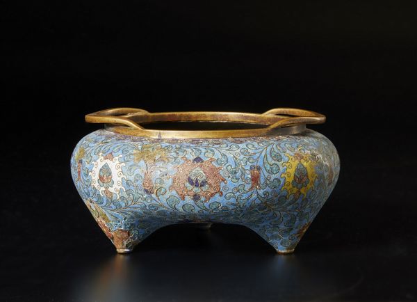 Arte Cinese : Incensiere cloisonn�  Cina, periodo Repubblica  - Asta Asta 373 | ARTE ORIENTALE E ISLAMICA - ARTE ORIENALE E WUNDERKAMMER Online - Associazione Nazionale - Case d'Asta italiane