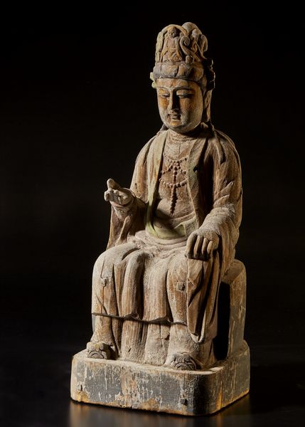Arte Cinese : Coppia di Guanyin in legno  Cina, inizi XX secolo  - Asta Asta 373 | ARTE ORIENTALE E ISLAMICA - ARTE ORIENALE E WUNDERKAMMER Online - Associazione Nazionale - Case d'Asta italiane