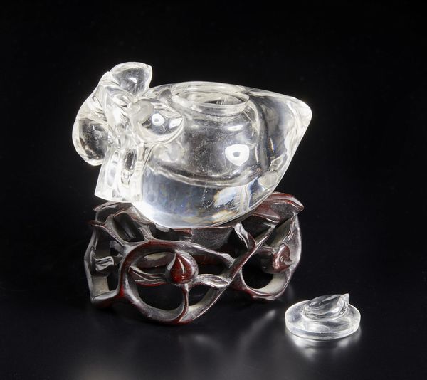 Arte Cinese : Intaglio in quarzo  Cina, XX secolo  - Asta Asta 373 | ARTE ORIENTALE E ISLAMICA - ARTE ORIENALE E WUNDERKAMMER Online - Associazione Nazionale - Case d'Asta italiane