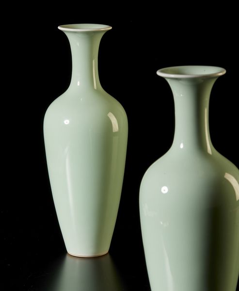 Arte Cinese : Coppia di vasi monocromi turchesi  Cina, inizio XX secolo  - Asta Asta 373 | ARTE ORIENTALE E ISLAMICA - ARTE ORIENALE E WUNDERKAMMER Online - Associazione Nazionale - Case d'Asta italiane
