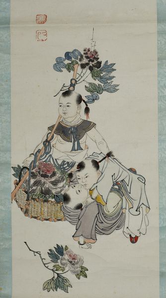 Arte Cinese : Due rotoli verticali su carta  Cina, dinastia Qing, XIX secolo  - Asta Asta 373 | ARTE ORIENTALE E ISLAMICA - ARTE ORIENALE E WUNDERKAMMER Online - Associazione Nazionale - Case d'Asta italiane