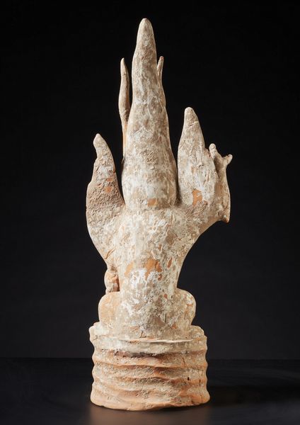 Arte Cinese : Guardiano Tang in terracotta  Cina, dinastia Tang  - Asta Asta 373 | ARTE ORIENTALE E ISLAMICA - ARTE ORIENALE E WUNDERKAMMER Online - Associazione Nazionale - Case d'Asta italiane