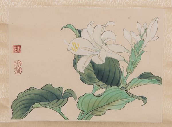 Arte Cinese : Coppia di dipinti su carta raffiguranti fiori  Cina, tardo XIX secolo  - Asta Asta 373 | ARTE ORIENTALE E ISLAMICA - ARTE ORIENALE E WUNDERKAMMER Online - Associazione Nazionale - Case d'Asta italiane