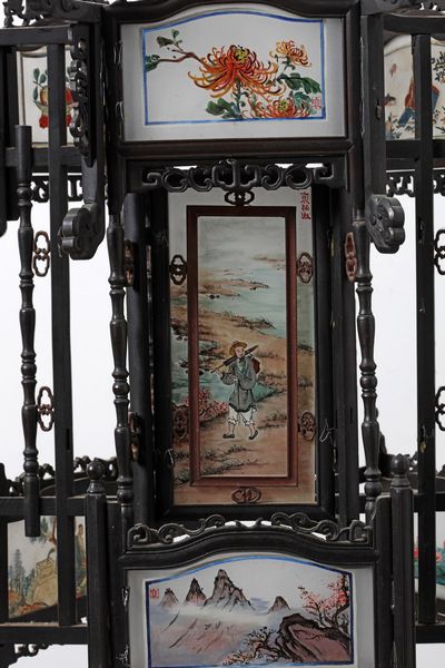 Arte Cinese : Grande lanterna in legno  Cina, dinastia Qing, XIX secolo  - Asta Asta 373 | ARTE ORIENTALE E ISLAMICA - ARTE ORIENALE E WUNDERKAMMER Online - Associazione Nazionale - Case d'Asta italiane