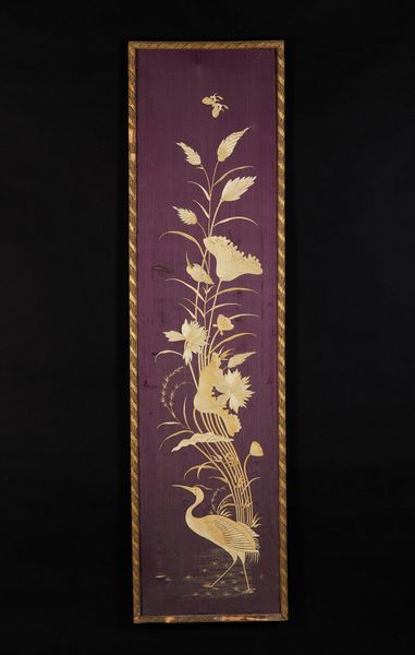 Arte Cinese : Coppia di pannelli a ricamo Cina, dinastia Qing, XIX secolo  - Asta Asta 373 | ARTE ORIENTALE E ISLAMICA - ARTE ORIENALE E WUNDERKAMMER Online - Associazione Nazionale - Case d'Asta italiane