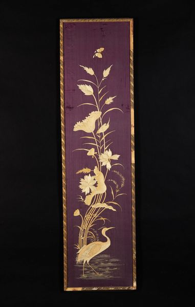 Arte Cinese : Coppia di pannelli a ricamo Cina, dinastia Qing, XIX secolo  - Asta Asta 373 | ARTE ORIENTALE E ISLAMICA - ARTE ORIENALE E WUNDERKAMMER Online - Associazione Nazionale - Case d'Asta italiane