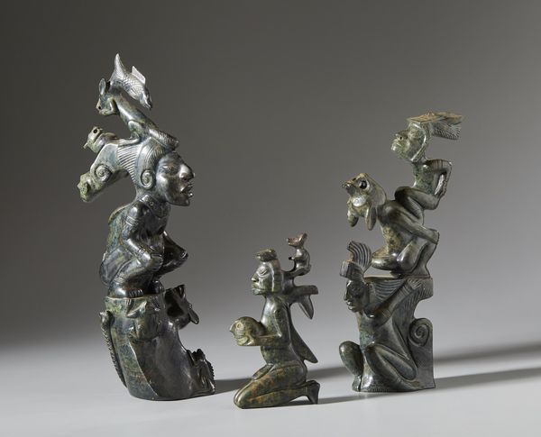 . : Tre intagli in giada  - Asta Asta 373 | ARTE ORIENTALE E ISLAMICA - ARTE ORIENALE E WUNDERKAMMER Online - Associazione Nazionale - Case d'Asta italiane