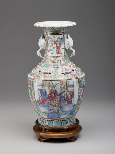 Arte Cinese : Vaso famiglia rosa Canton Cina, XX secolo  - Asta Asta 373 | ARTE ORIENTALE E ISLAMICA - ARTE ORIENALE E WUNDERKAMMER Online - Associazione Nazionale - Case d'Asta italiane