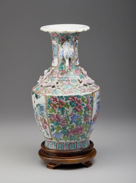 Arte Cinese : Vaso famiglia rosa Canton Cina, XX secolo  - Asta Asta 373 | ARTE ORIENTALE E ISLAMICA - ARTE ORIENALE E WUNDERKAMMER Online - Associazione Nazionale - Case d'Asta italiane