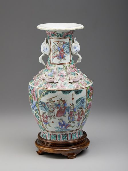 Arte Cinese : Vaso famiglia rosa Canton Cina, XX secolo  - Asta Asta 373 | ARTE ORIENTALE E ISLAMICA - ARTE ORIENALE E WUNDERKAMMER Online - Associazione Nazionale - Case d'Asta italiane