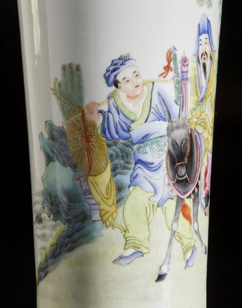 Arte Cinese : Vaso  famiglia rosa Cina, Repubblica, XX secolo  - Asta Asta 373 | ARTE ORIENTALE E ISLAMICA - ARTE ORIENALE E WUNDERKAMMER Online - Associazione Nazionale - Case d'Asta italiane