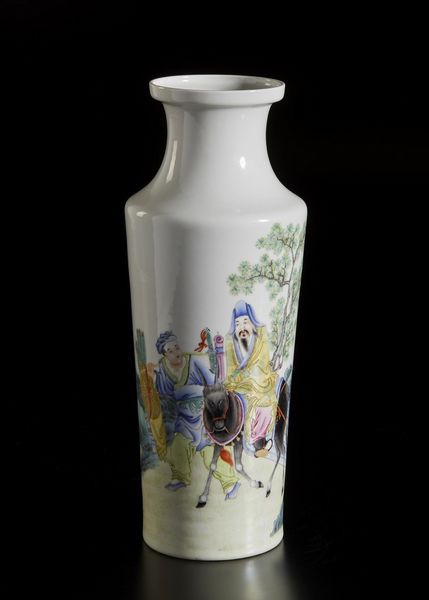 Arte Cinese : Vaso  famiglia rosa Cina, Repubblica, XX secolo  - Asta Asta 373 | ARTE ORIENTALE E ISLAMICA - ARTE ORIENALE E WUNDERKAMMER Online - Associazione Nazionale - Case d'Asta italiane