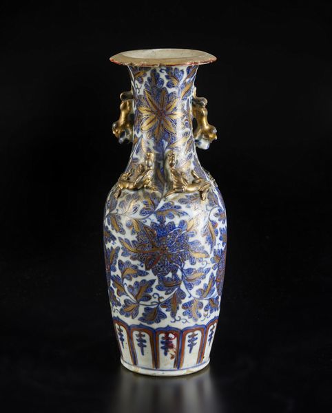 Arte Cinese : Vaso Imari  montato a lampada  Cina, XIX secolo  - Asta Asta 373 | ARTE ORIENTALE E ISLAMICA - ARTE ORIENALE E WUNDERKAMMER Online - Associazione Nazionale - Case d'Asta italiane