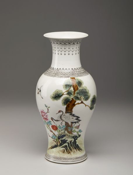 Arte Cinese : Lotto composto da cinque grandi vasi e una grande figura taoista in porcellana  Cina, XIX - XX secolo  - Asta Asta 373 | ARTE ORIENTALE E ISLAMICA - ARTE ORIENALE E WUNDERKAMMER Online - Associazione Nazionale - Case d'Asta italiane