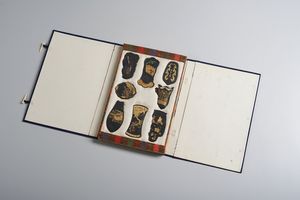 Arte Cinese : Otto panetti di inchiostro entro scatola Cina, periodo Repubblica  - Asta Asta 373 | ARTE ORIENTALE E ISLAMICA - ARTE ORIENALE E WUNDERKAMMER Online - Associazione Nazionale - Case d'Asta italiane