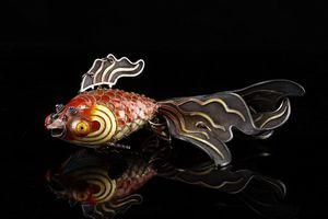 Arte Cinese - Pesce cloisonn� Cina, dinastia Qing, inizio XX secolo