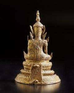 Arte Sud-Est Asiatico : Quattro sculture in bronzo Cina, India, Tailandia, XVIII-XIX secolo  - Asta Asta 373 | ARTE ORIENTALE E ISLAMICA - ARTE ORIENALE E WUNDERKAMMER Online - Associazione Nazionale - Case d'Asta italiane