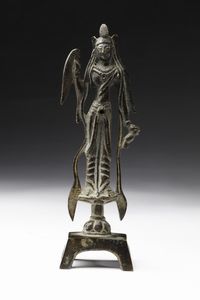 Arte Cinese - Guanyin in bronzo Cina, dinastia Qing, XIX secolo