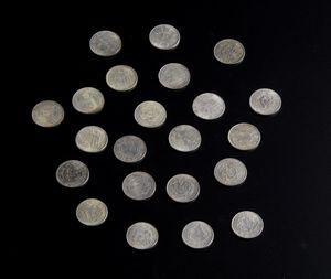 Arte Cinese - Lotto composto da 22 monete Cina, inizi XX secolo