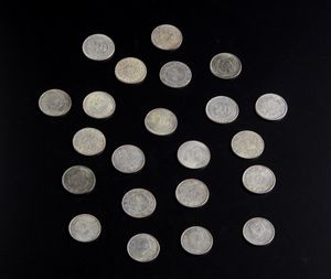 Arte Cinese : Lotto composto da 22 monete Cina, inizi XX secolo  - Asta Asta 373 | ARTE ORIENTALE E ISLAMICA - ARTE ORIENALE E WUNDERKAMMER Online - Associazione Nazionale - Case d'Asta italiane
