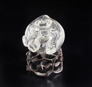 Arte Cinese : Intaglio in quarzo  Cina, XX secolo  - Asta Asta 373 | ARTE ORIENTALE E ISLAMICA - ARTE ORIENALE E WUNDERKAMMER Online - Associazione Nazionale - Case d'Asta italiane