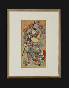 Arte Cinese : Tre dipinti in cornice Cina, XX secolo  - Asta Asta 373 | ARTE ORIENTALE E ISLAMICA - ARTE ORIENALE E WUNDERKAMMER Online - Associazione Nazionale - Case d'Asta italiane