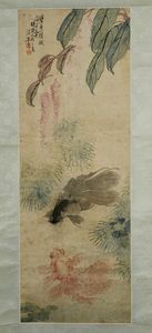 Arte Cinese : Due rotoli verticali su carta  Cina, dinastia Qing, XIX secolo  - Asta Asta 373 | ARTE ORIENTALE E ISLAMICA - ARTE ORIENALE E WUNDERKAMMER Online - Associazione Nazionale - Case d'Asta italiane