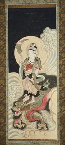 Arte Cinese : Due dipinti verticali Cina, dinastia Qing (?), inizi XX secolo  - Asta Asta 373 | ARTE ORIENTALE E ISLAMICA - ARTE ORIENALE E WUNDERKAMMER Online - Associazione Nazionale - Case d'Asta italiane