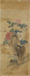 Arte Cinese : Serie di tre dipinti su carta a soggetto floreale  Cina, dinastia Qing, XIX secolo  - Asta Asta 373 | ARTE ORIENTALE E ISLAMICA - ARTE ORIENALE E WUNDERKAMMER Online - Associazione Nazionale - Case d'Asta italiane